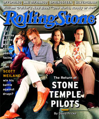 Stone Temple Pilots on Rolling Stone cover