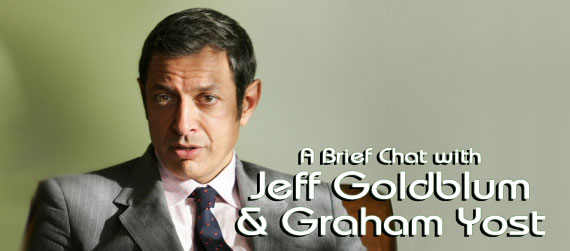 Jeff Goldblum and Graham Yost Interview, Raines Interview